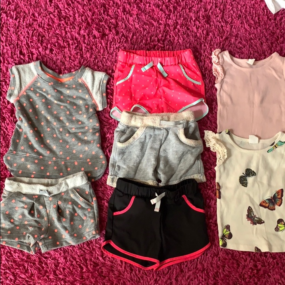 12 month toddler girl summer lot
